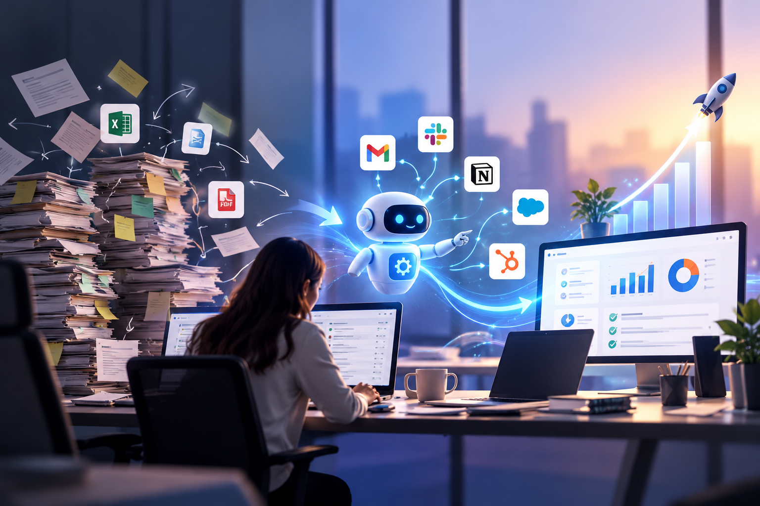 From Chaos to Automated Growth